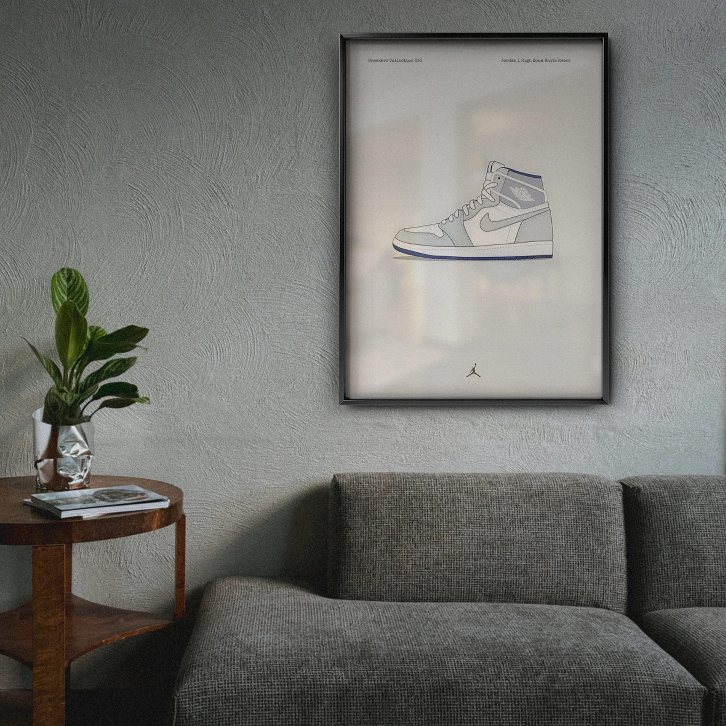 Jordan 1 High Zoom White Racer