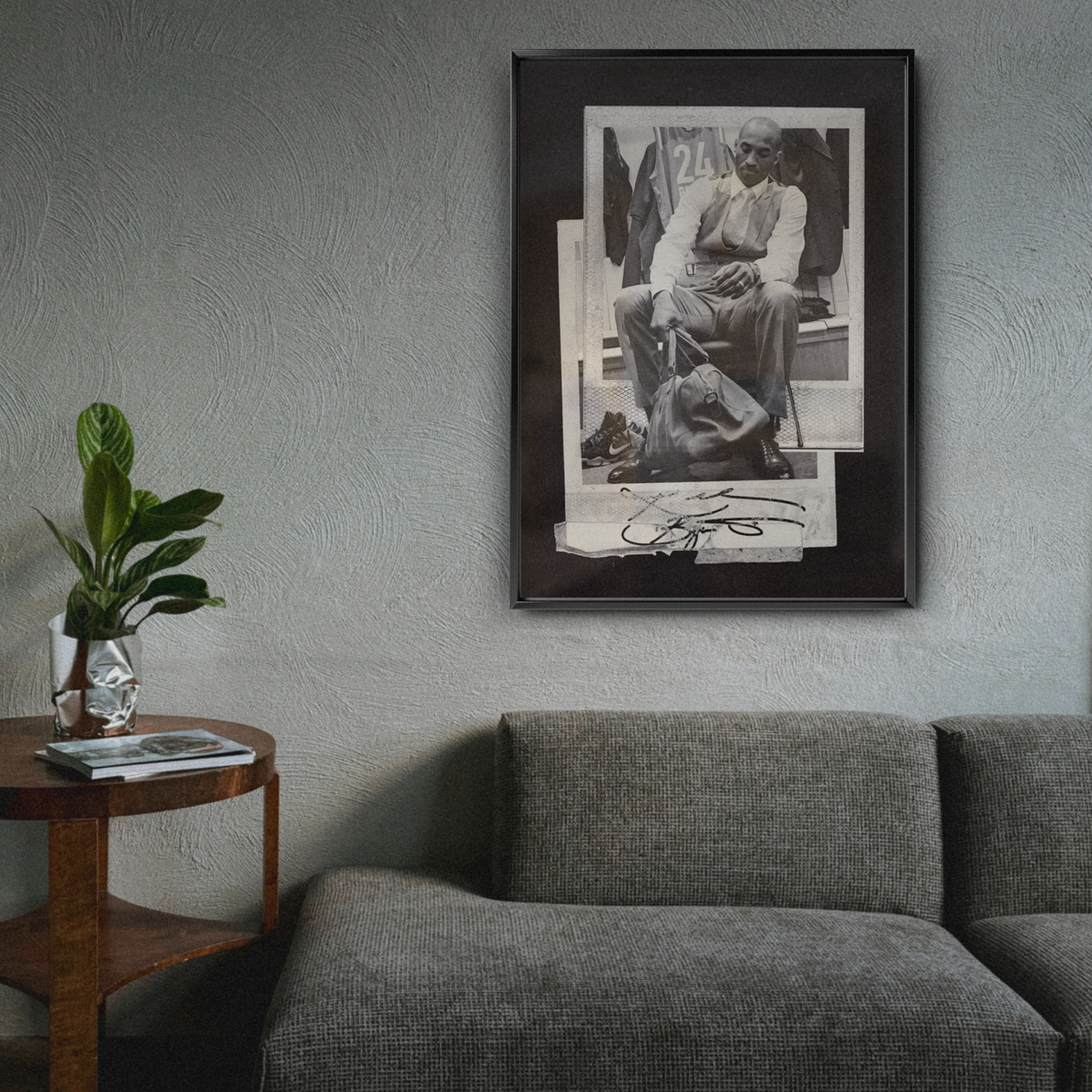 Kobe Bryant Locker Room Portrait