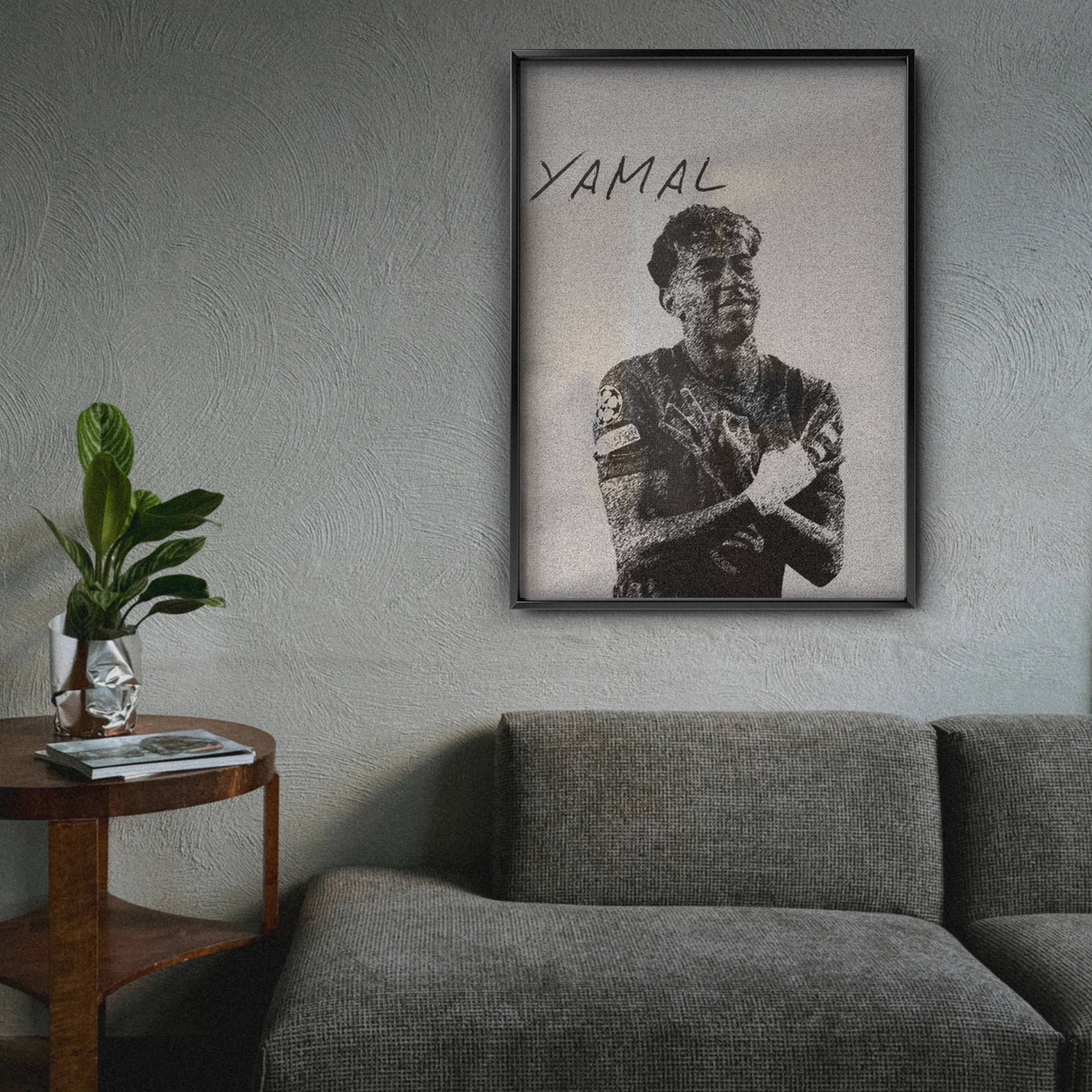 Lamine Yamal - Champions League Armband Poster