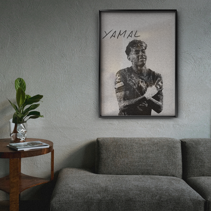 Lamine Yamal - Champions League Armband Poster