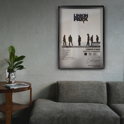 linkin park Minutes to Midnight poster