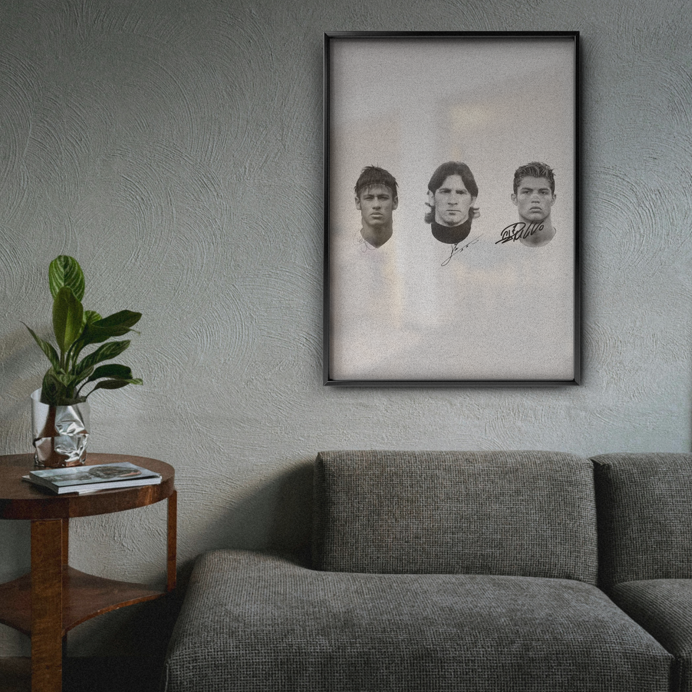 Messi Ronaldo Neymar - Legends Trio Poster