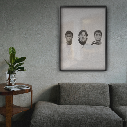 Messi Ronaldo Neymar - Legends Trio Poster