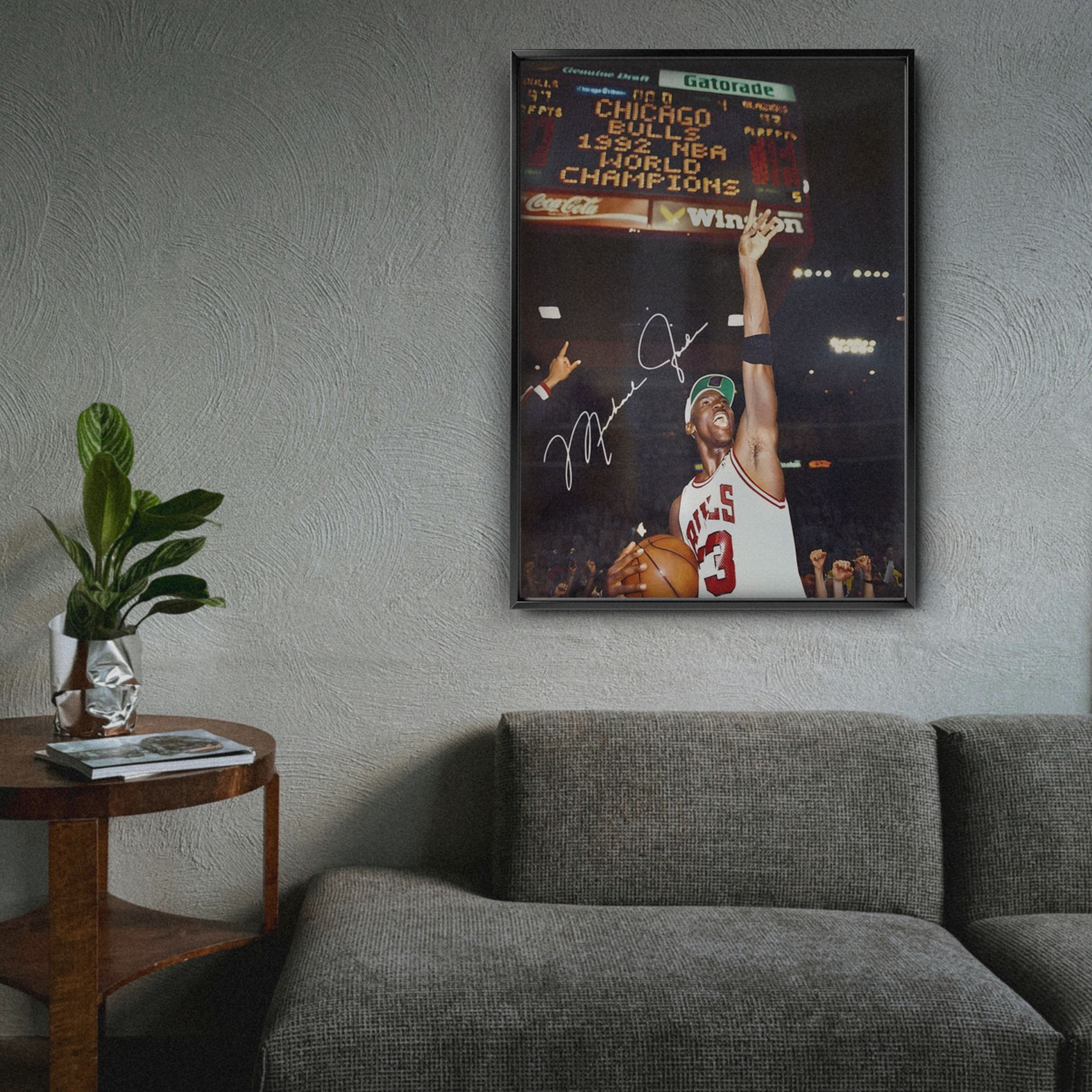 Michael Jordan Chicago Bulls Dunk Moment