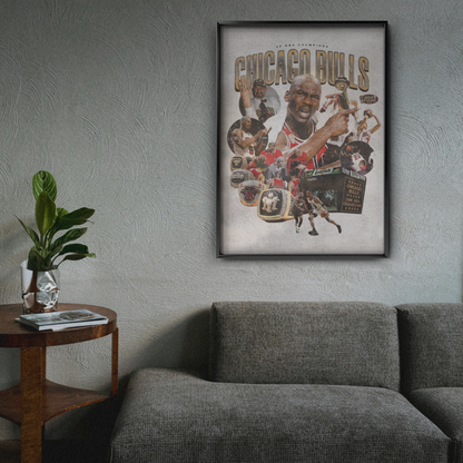 Michael Jordan Chicago Bulls Legends