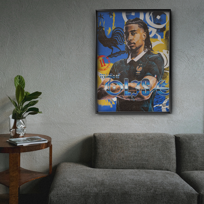 Michael Olise - France Number 11 Poster