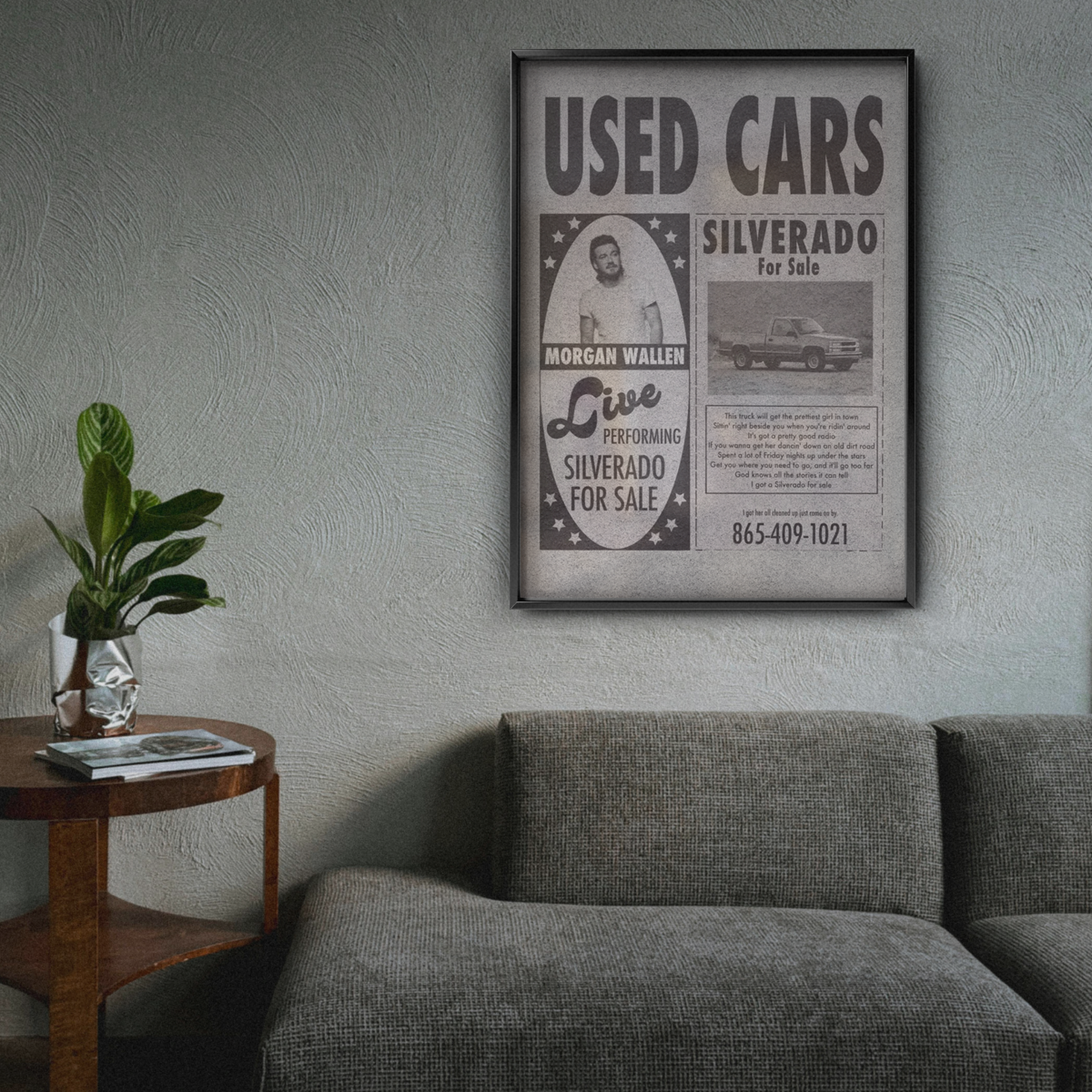 Morgan Wallen Silverado For Sale