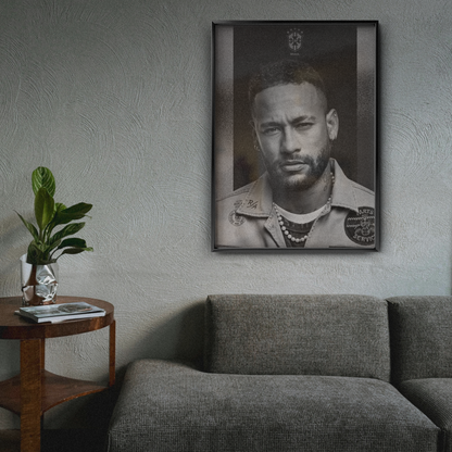 Neymar Jr - Brazil Portrait Poster