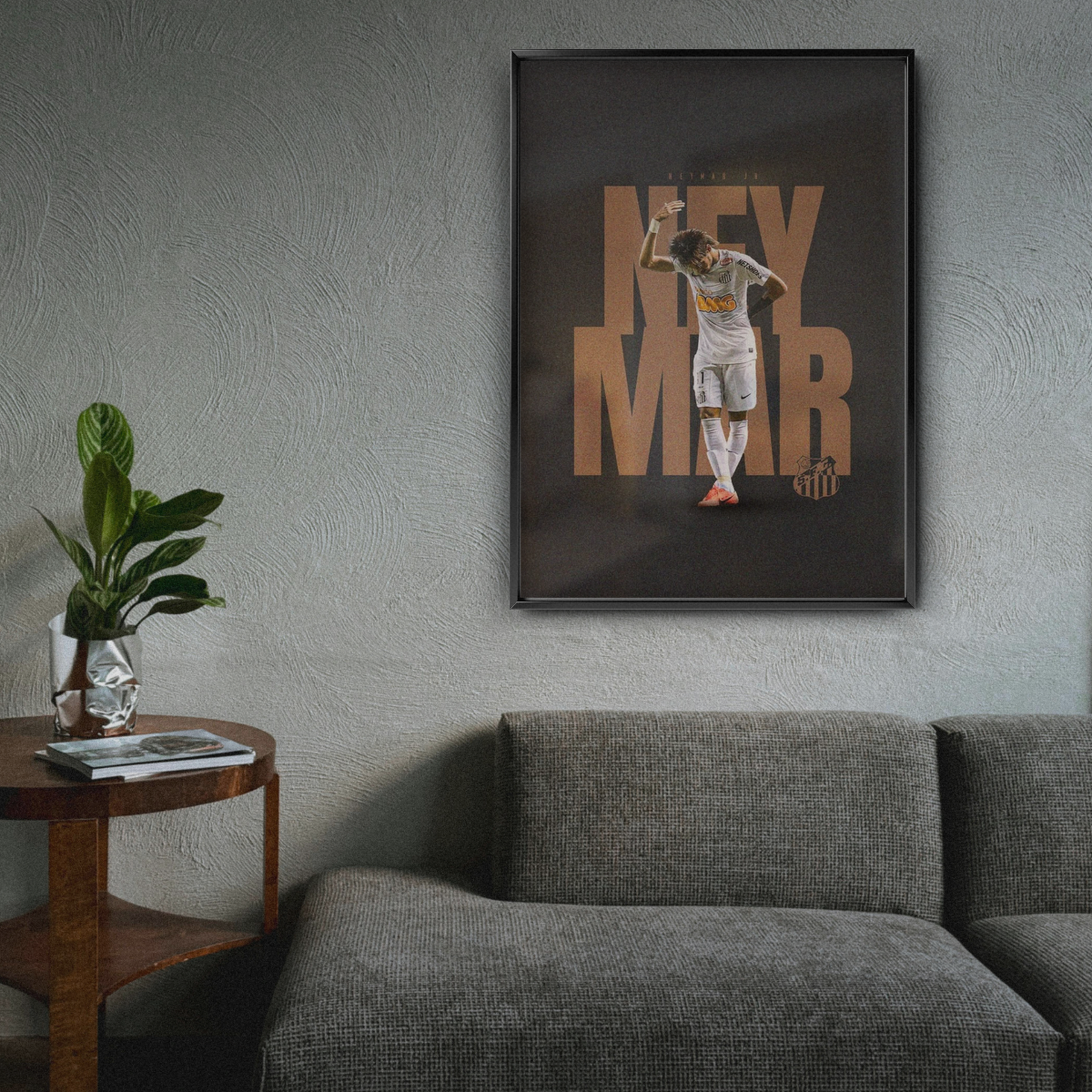Neymar Jr - Santos Dance Poster