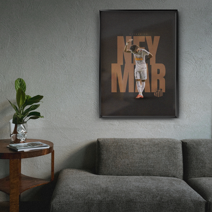 Neymar Jr - Santos Dance Poster