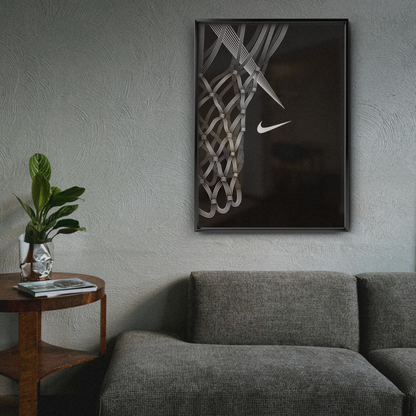 Nike Hoop Net Abstract Lines (black)