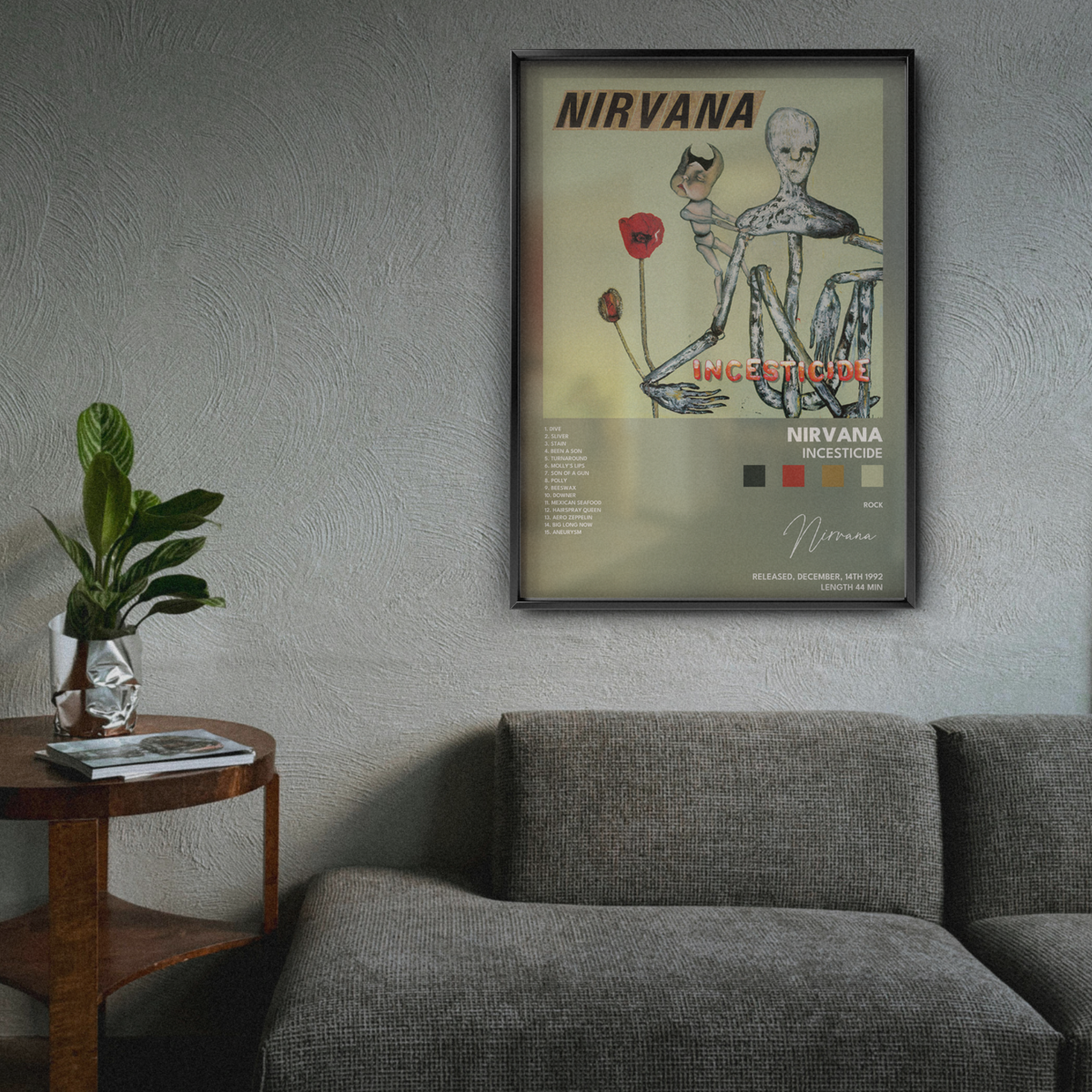 nirvana Incesticide poster