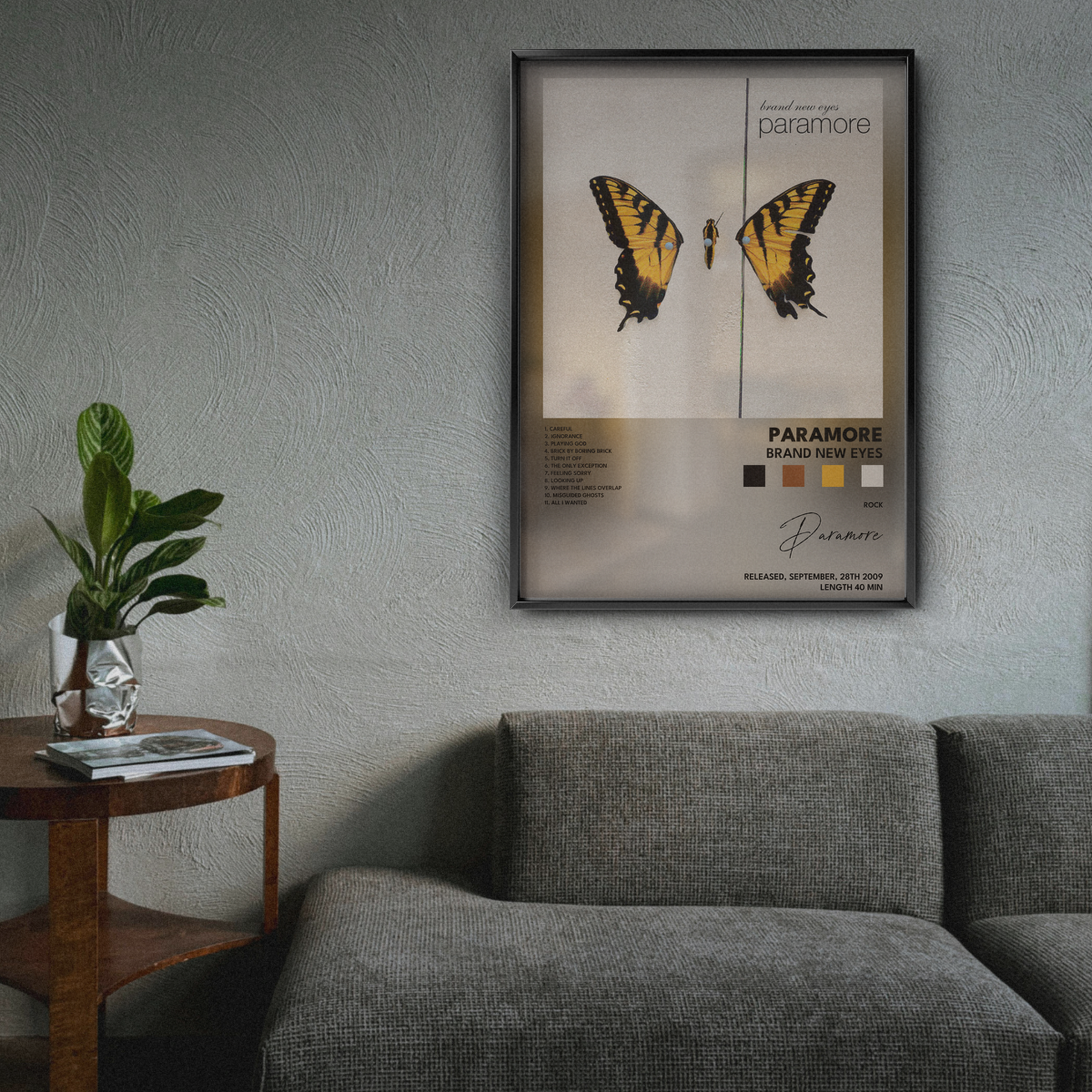 paramore Brand New Eyes poster