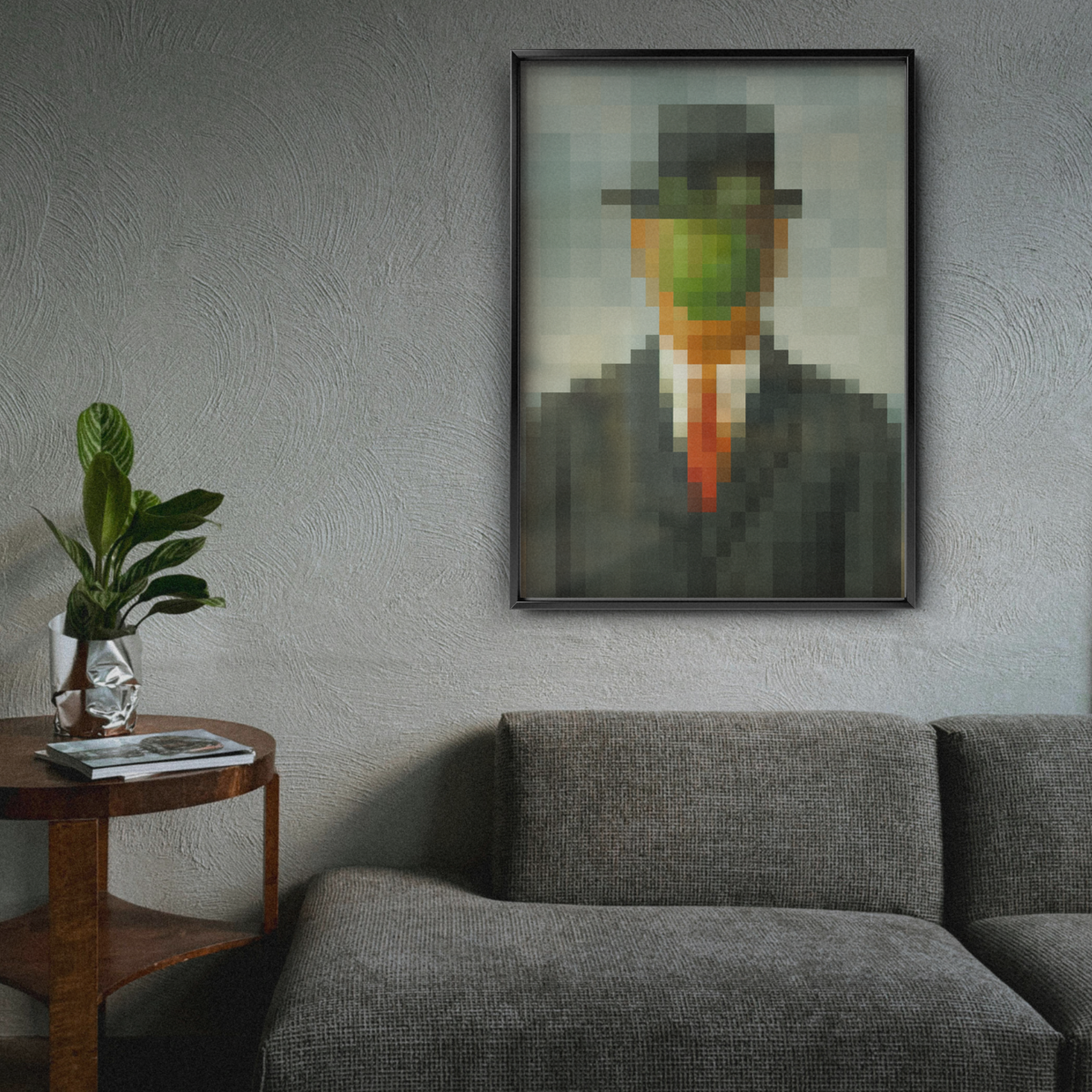 Pixelated Son Of Man