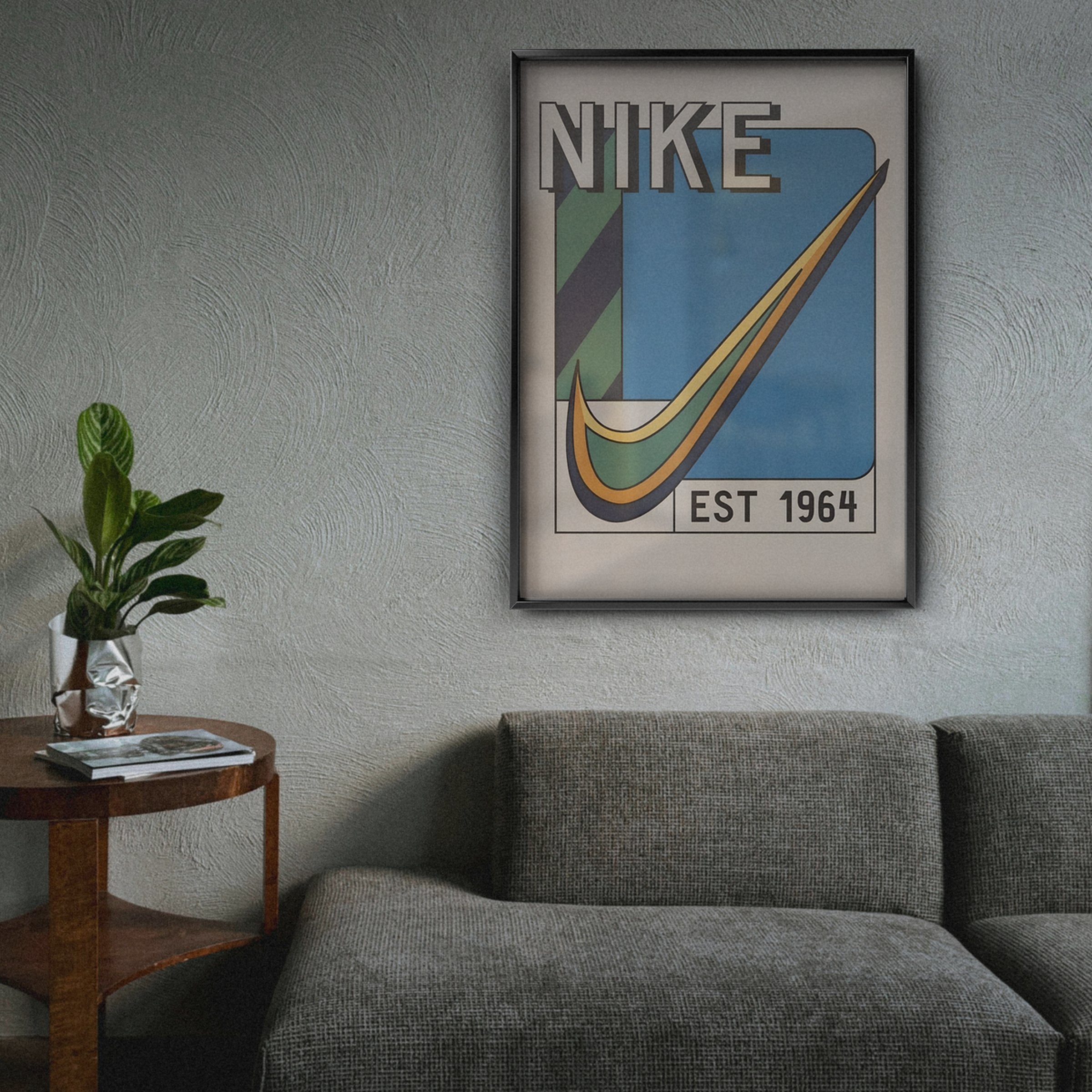 Vintage 1964 Blå