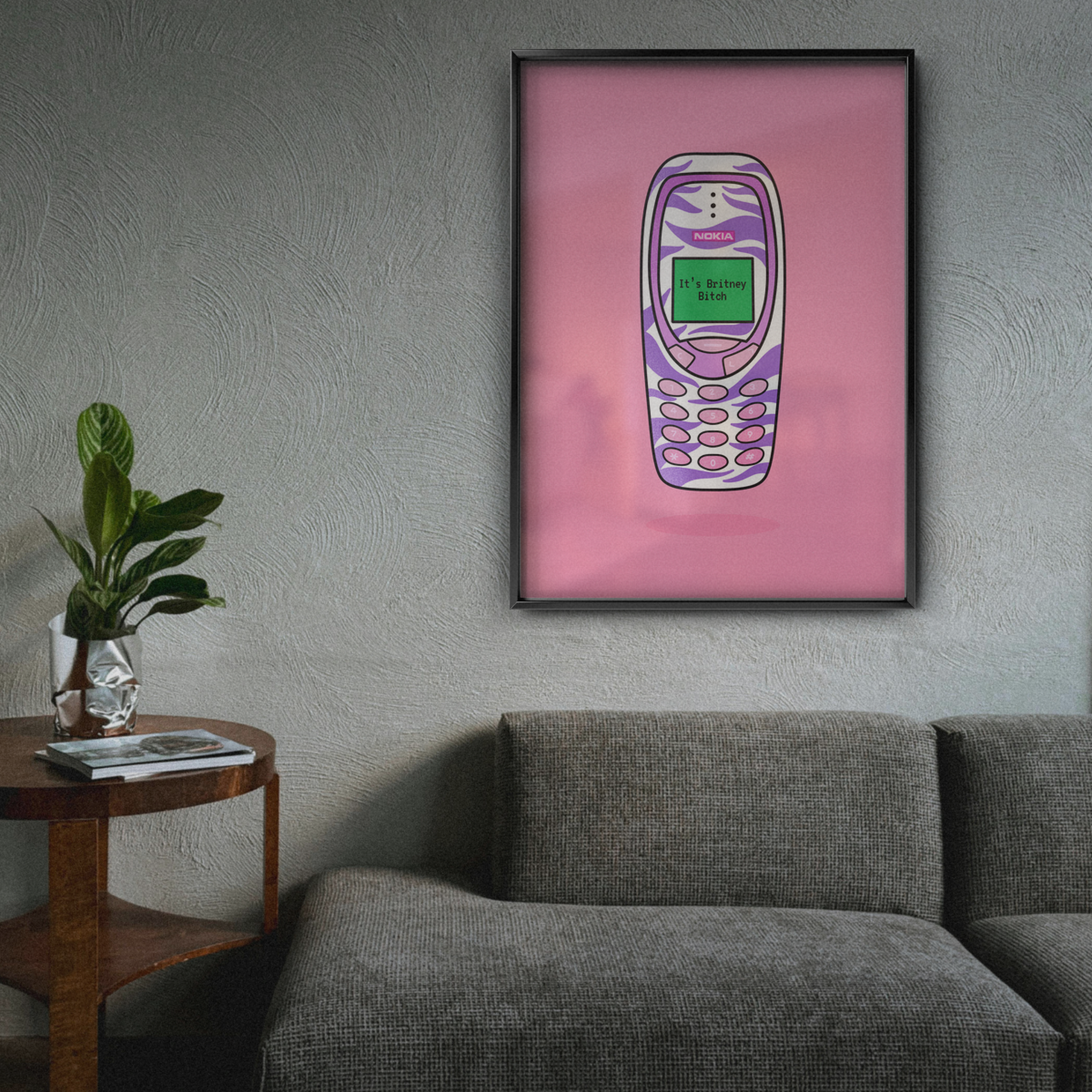 Retro Nokia Phone