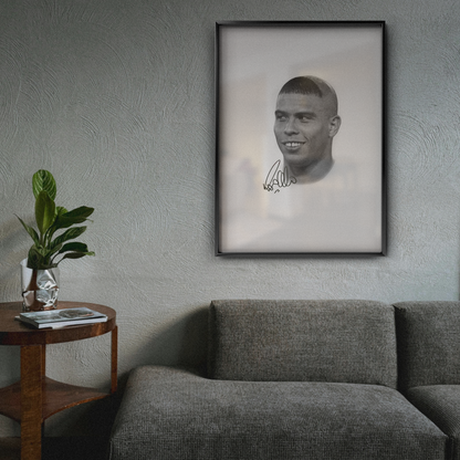 Ronaldo Nazario - Brazil Legend Poster