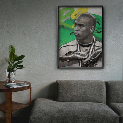 Ronaldo Nazario - Brazil Phenomenon Poster