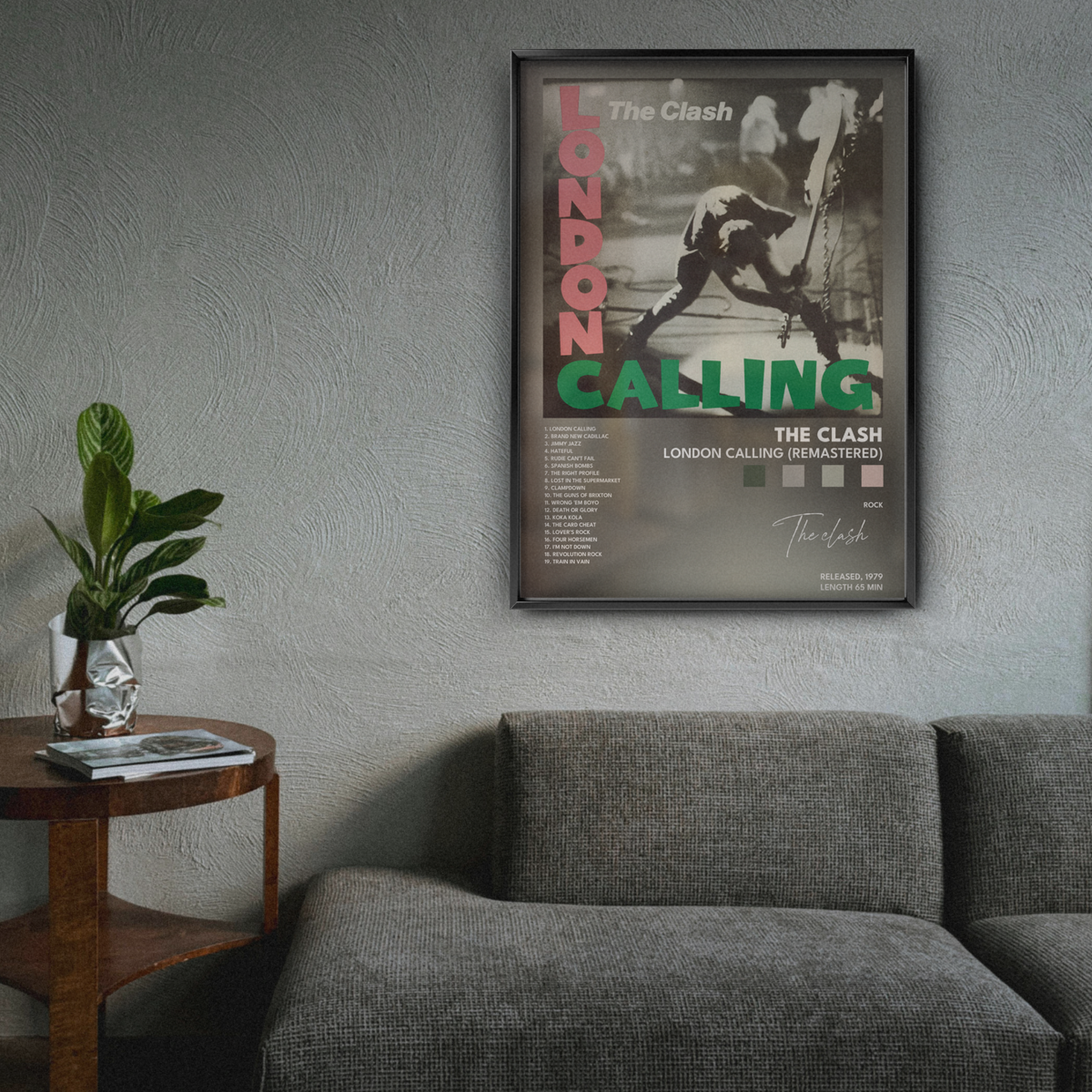 the clash London Calling Remastered poster