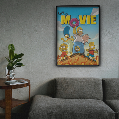 Yellow Cartoon Family