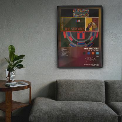 the strokes Room On Fire poster
