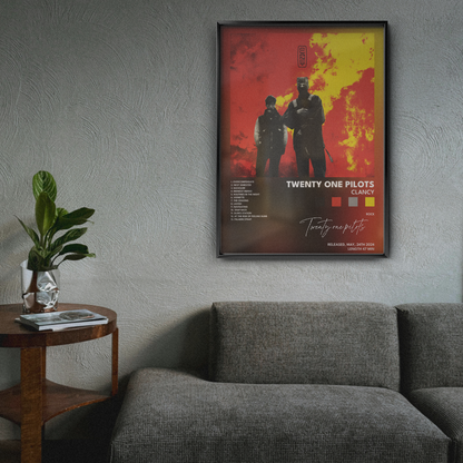 twenty one pilots Clancy poster