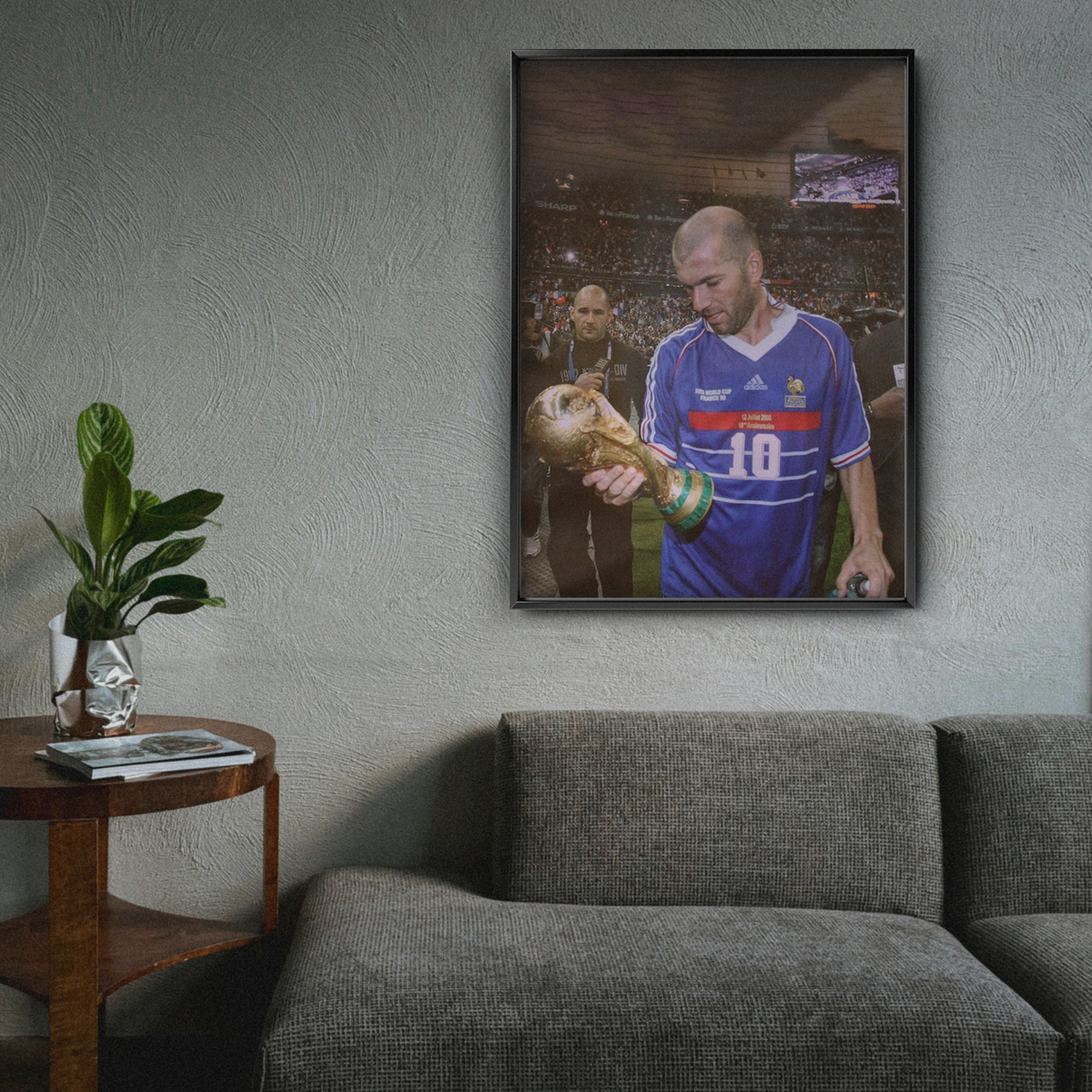 Zinedine Zidane - World Cup 1998 Poster