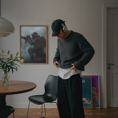 Call Of Duty – Soldier In The Smoke