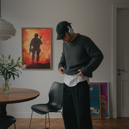 Call Of Duty – Soldier In The Flames