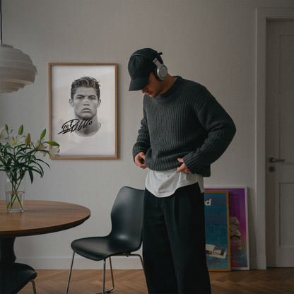 Cristiano Ronaldo - Young Legend Signature Poster