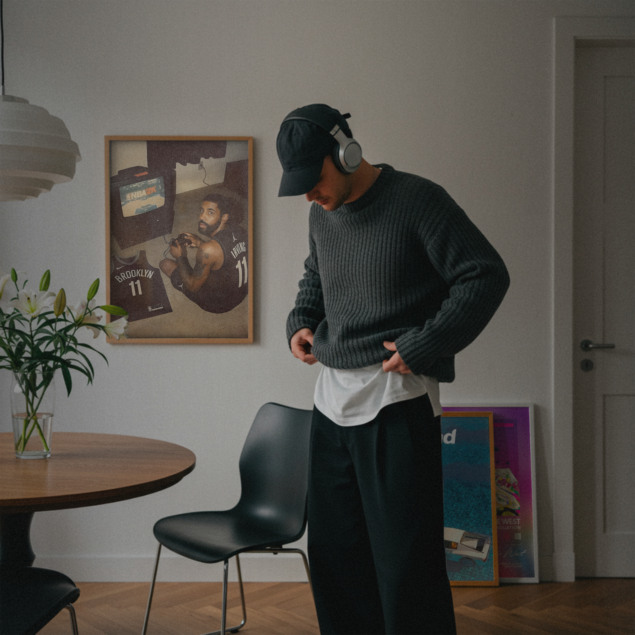 Kyrie Irving Brooklyn Nets Gamer Poster (#11)