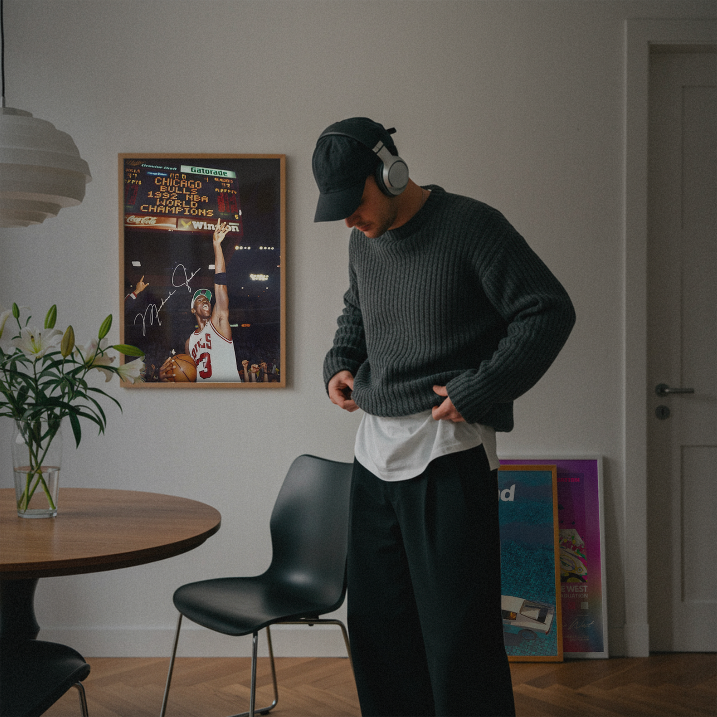 Michael Jordan Chicago Bulls Dunk Moment