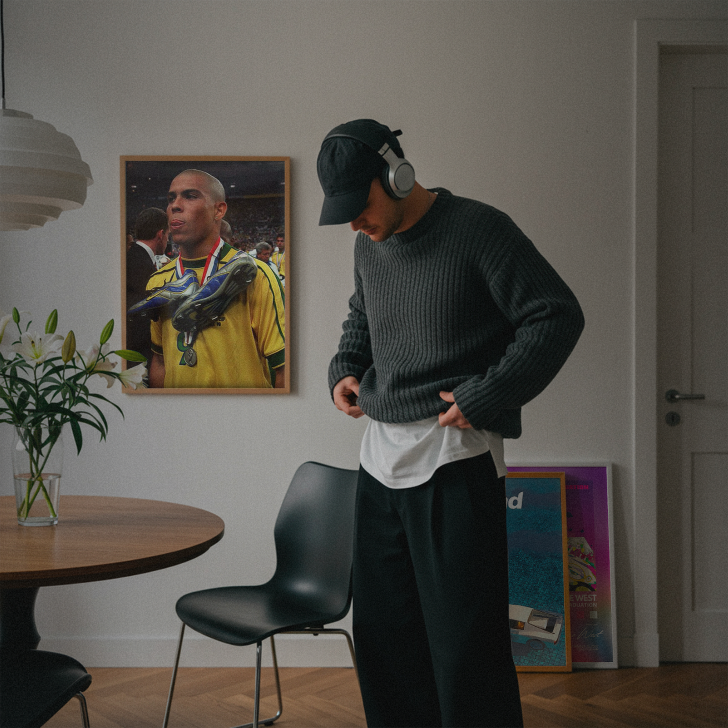 Ronaldo Nazario - Brazil 1998 Poster