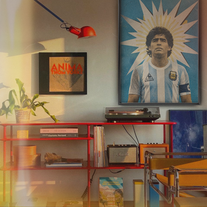Diego Maradona - Argentina Halo Poster