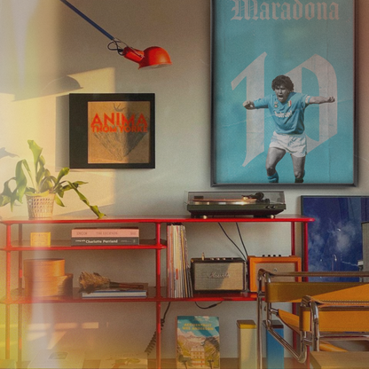 Diego Maradona - Napoli Number 10 Poster