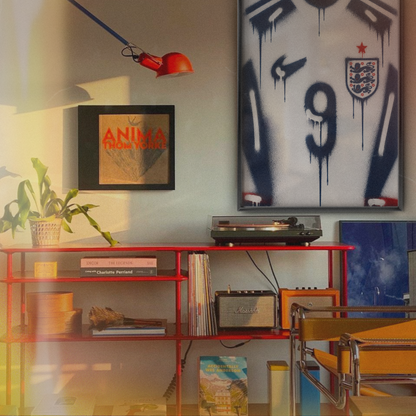 England National Team - Number 9 Poster