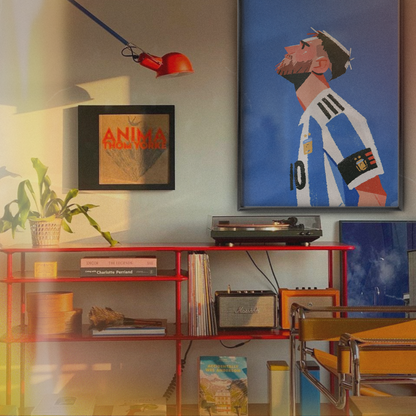 Lionel Messi - Argentina Number 10 Poster