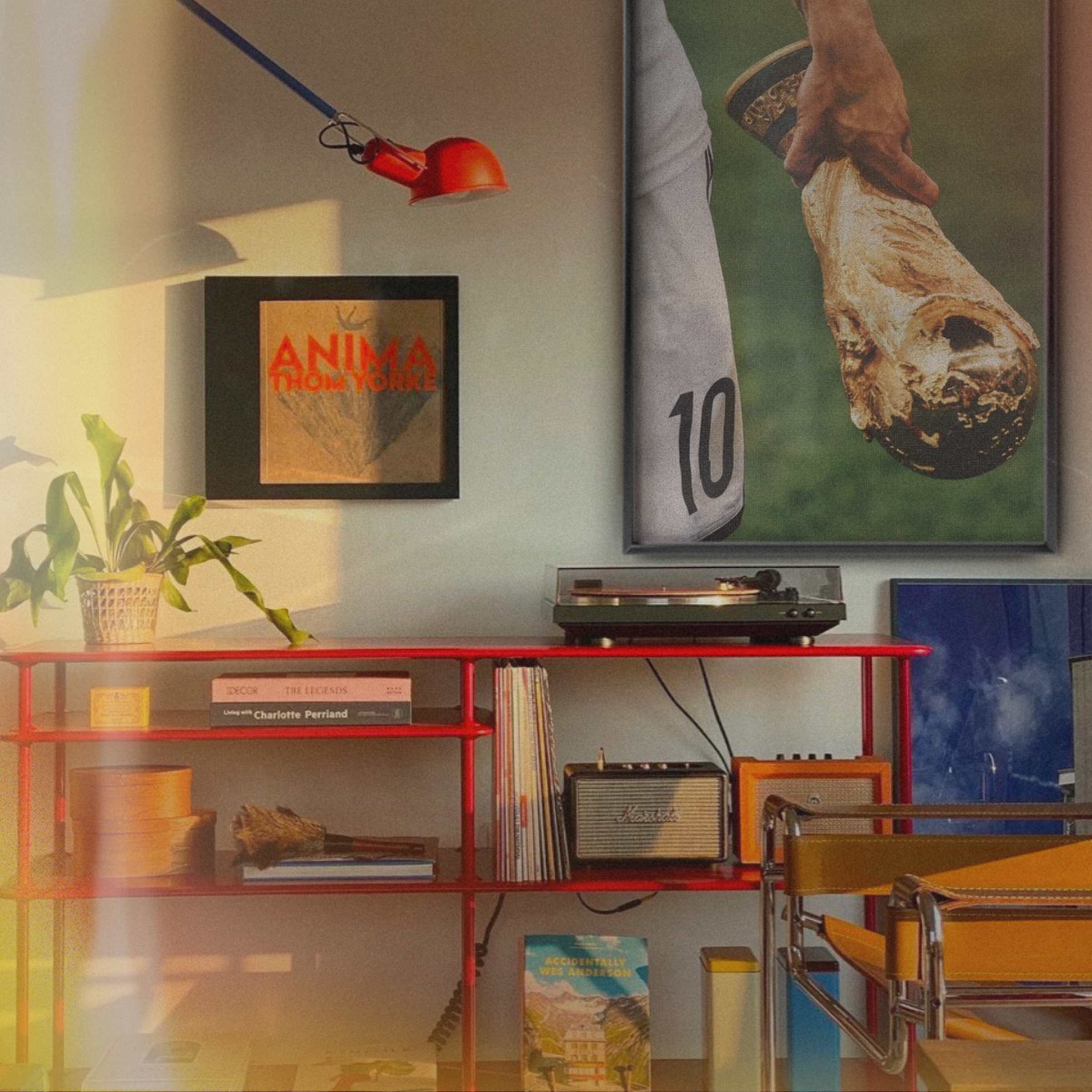 Lionel Messi - World Cup Trophy Poster