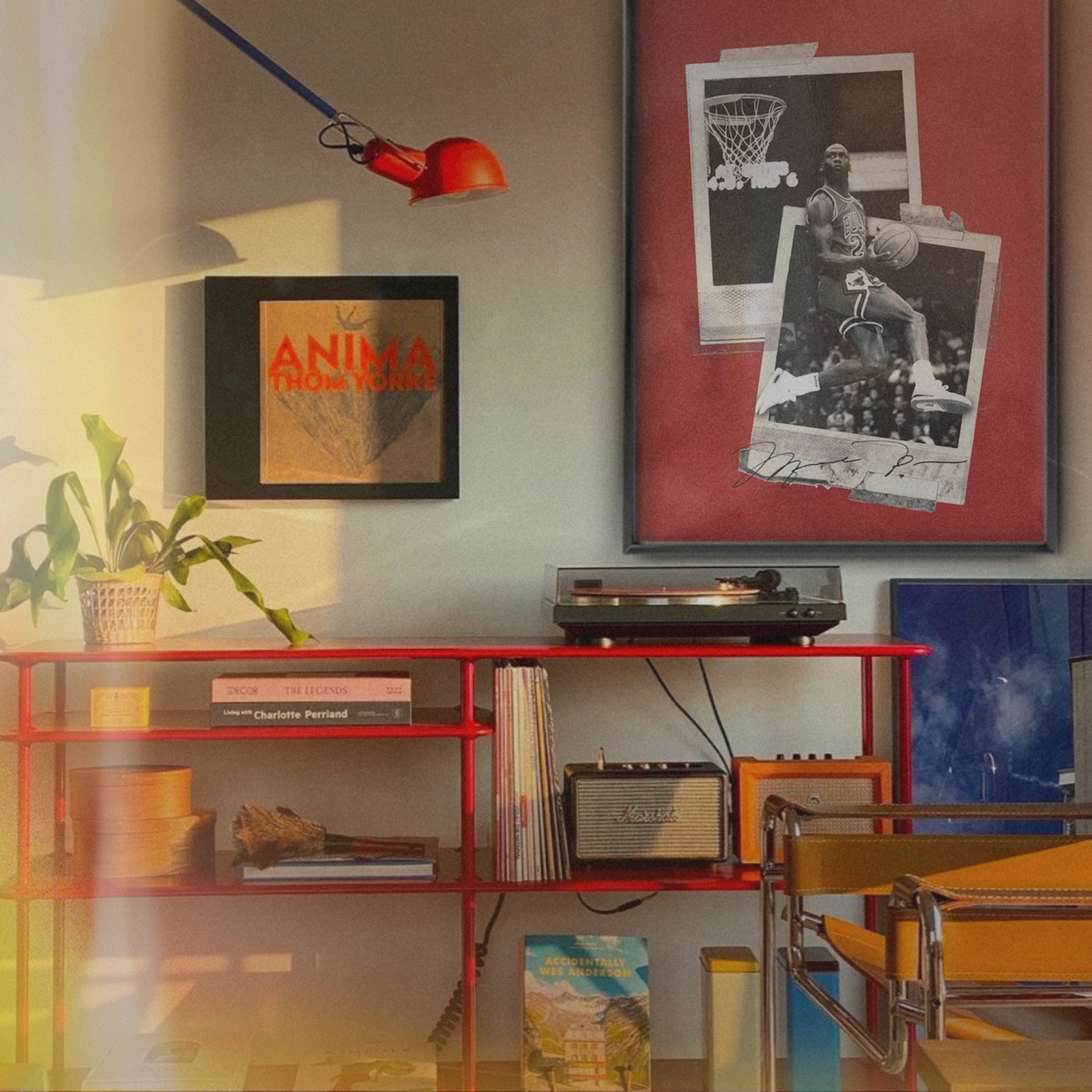 Michael Jordan Polaroid Dunk