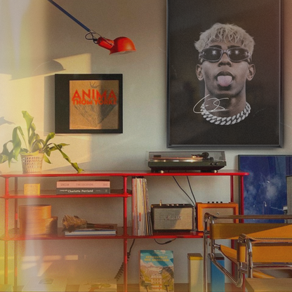 Neymar Jr - Blonde Icon Poster