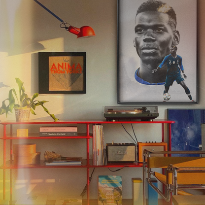 Paul Pogba - Eiffel Tower Poster