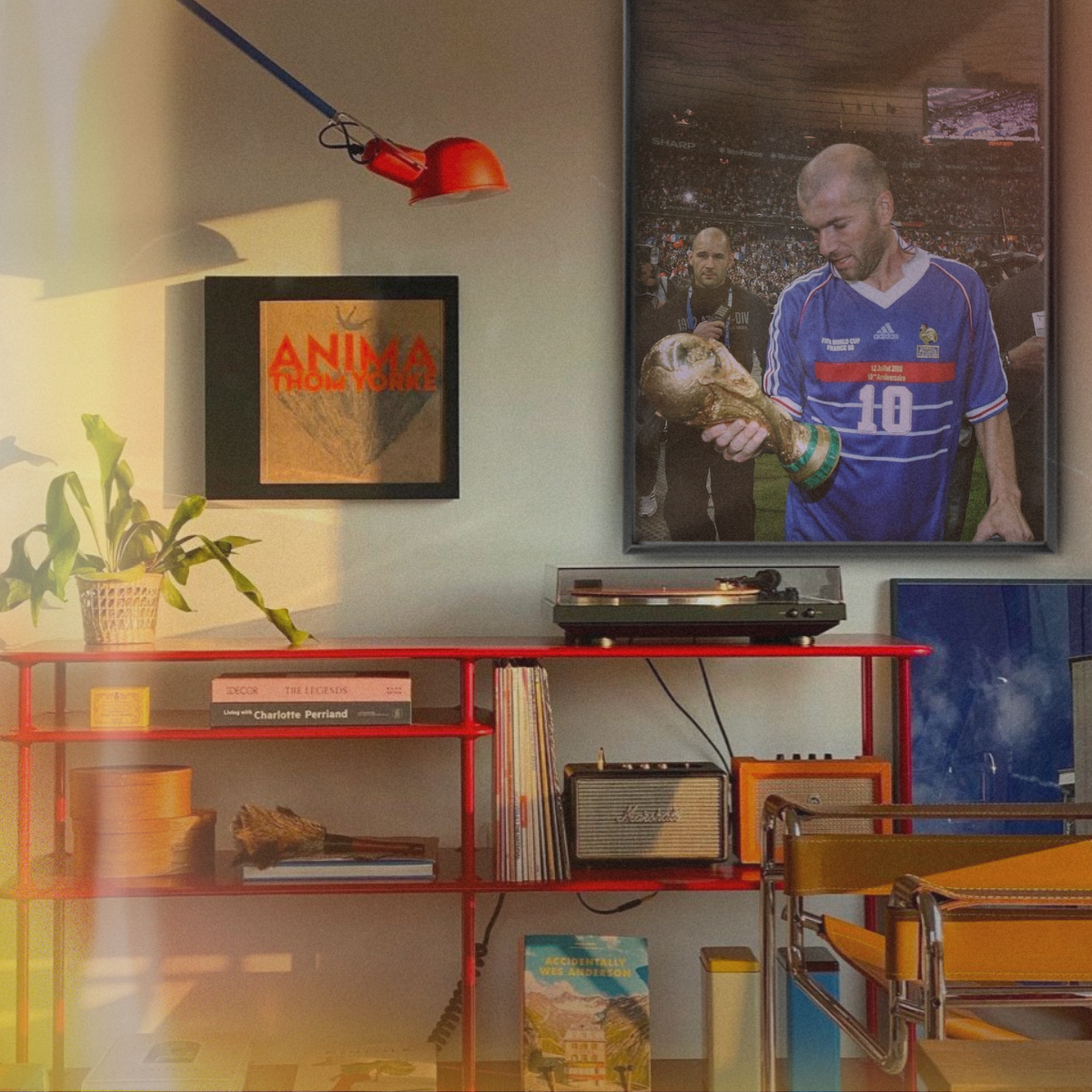 Zinedine Zidane - World Cup 1998 Poster