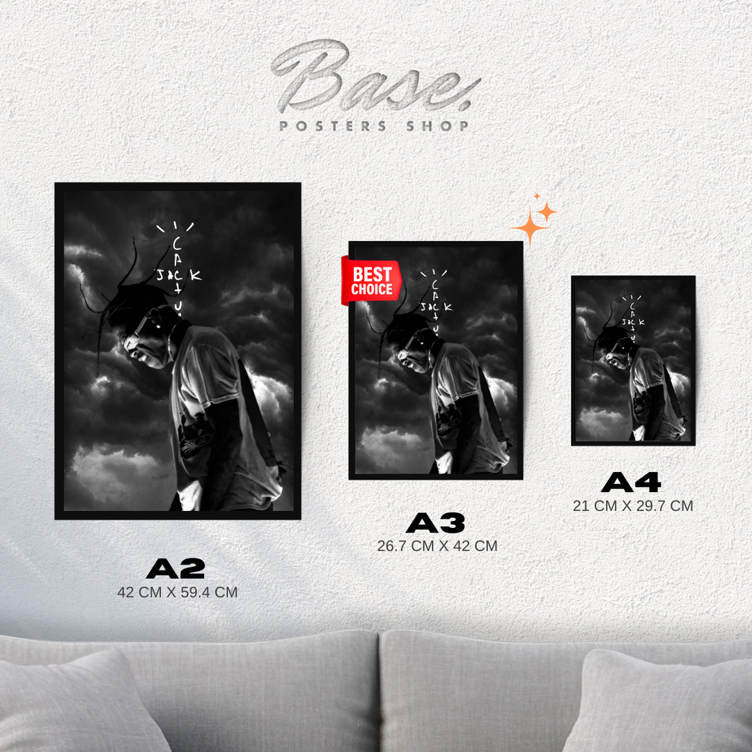 cactus jack トラビススコット ポスター travis scott Cactus Jack Fortnite（トラビス スコット） ポスター販売のアズ