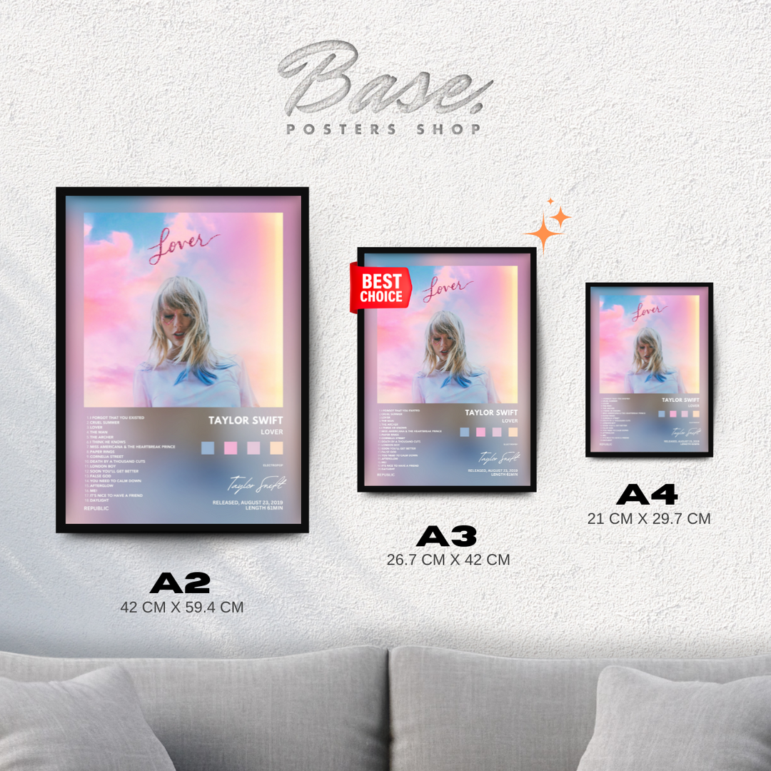 Posters Taylor Swift Lover - Only €11.95 – Posters Base