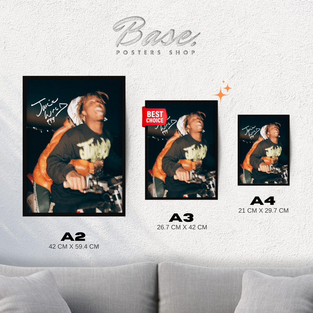 Posters Juice Wrld Sign - Only €11.95 – Posters Base