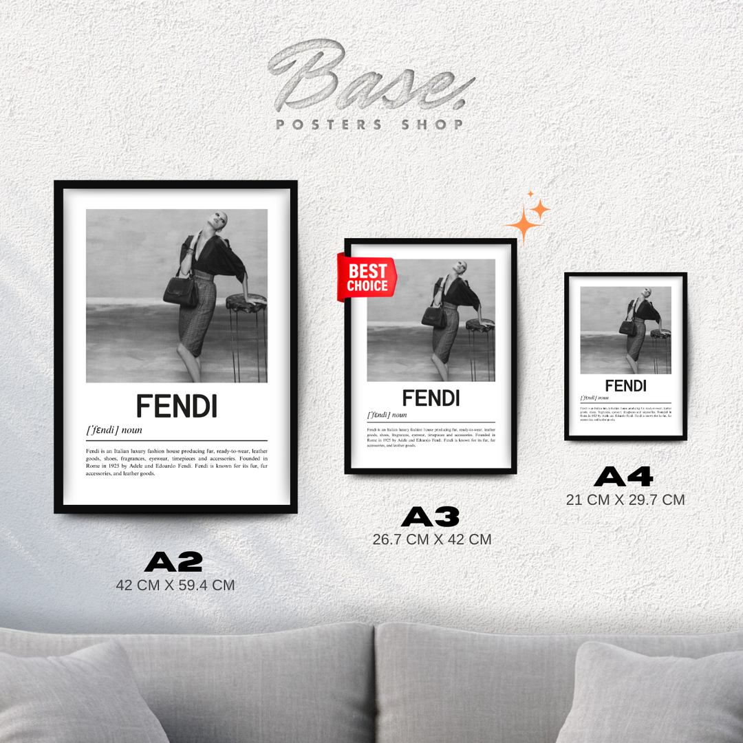 Posters Fendi History - Only €11.95 – Posters Base