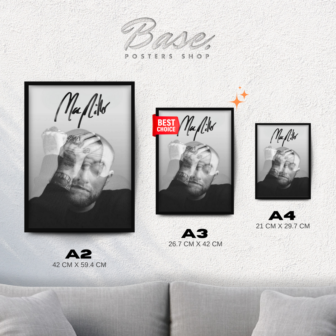 Posters Mac Miller Sign - Only €11.95 – Posters Base