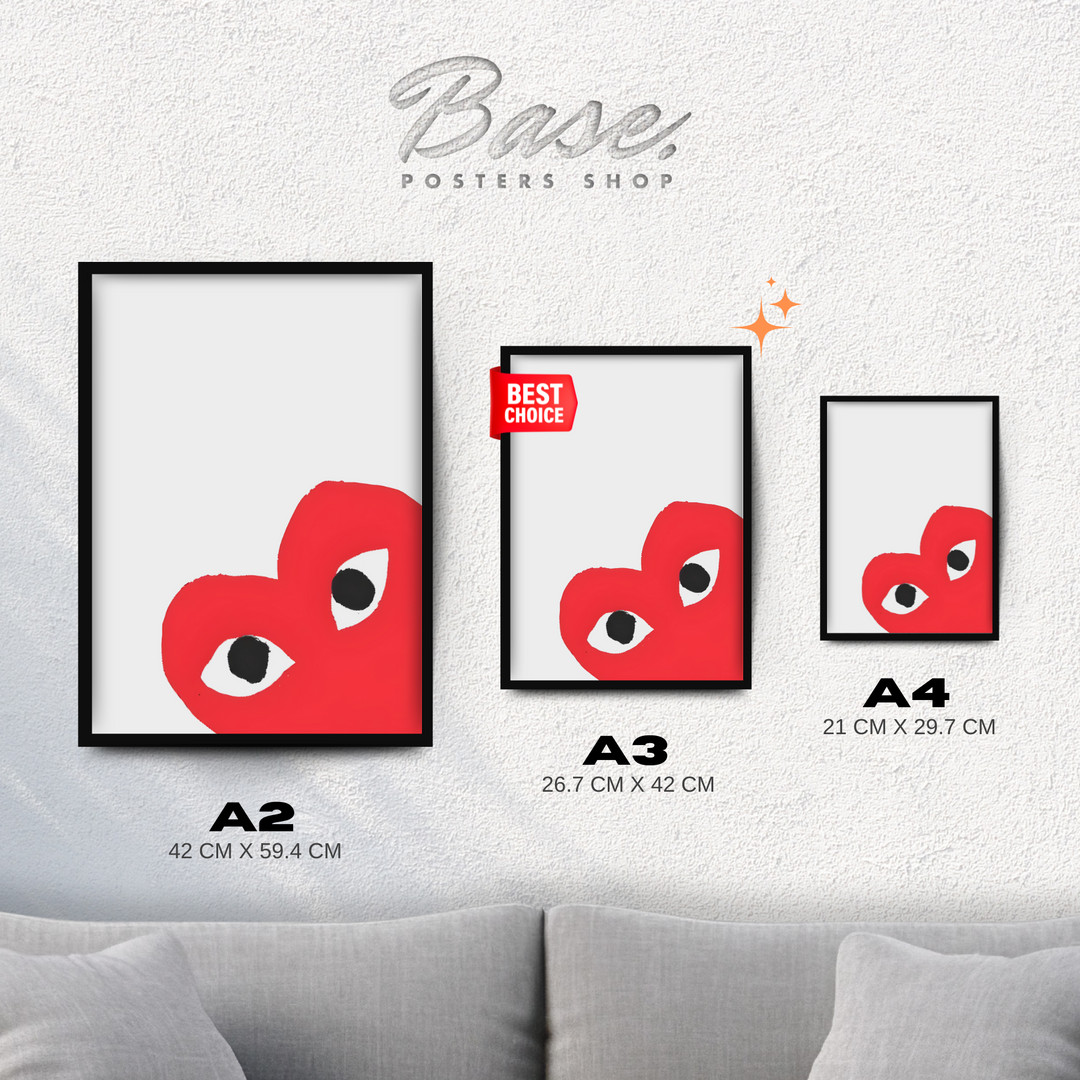 Comme des garcons logo transparent sales