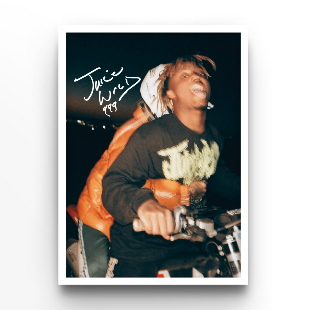 ポスター Juice Wrld poster Juice WRLD - Fighting Demons Album Cover Wall Poster with