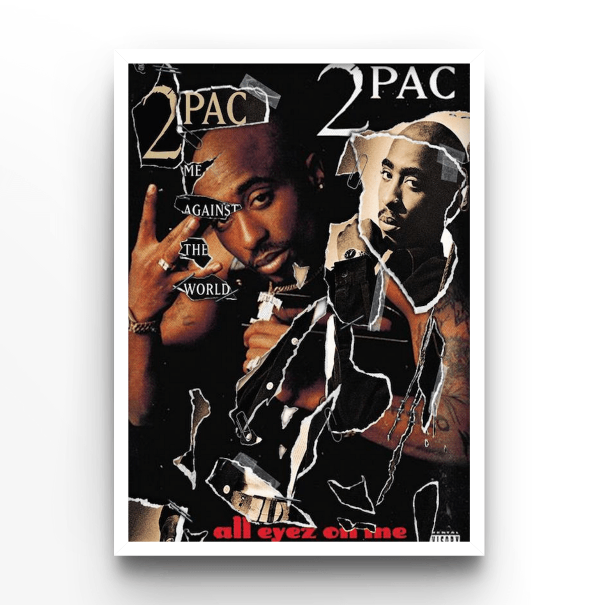 2PAC - A4, A3, A2 Posters Base - Poster Print Shop / Art Prints / PostersBase